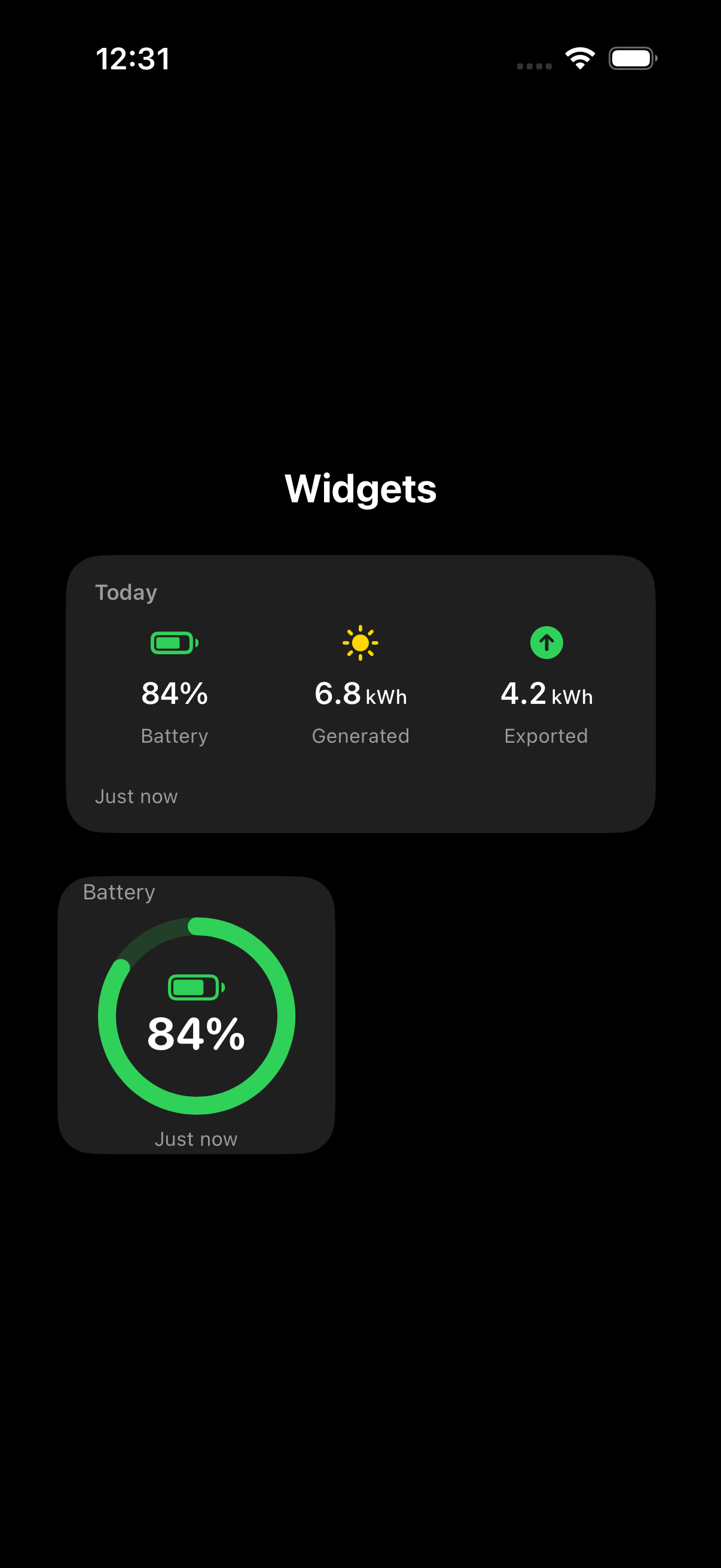 SunFlow Widgets